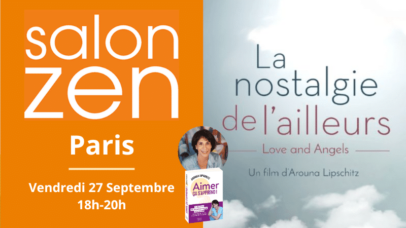 Arouna et sa création filmique au Salon ZEN (Paris) • L’amour spirituel dans nos relations amoureuses